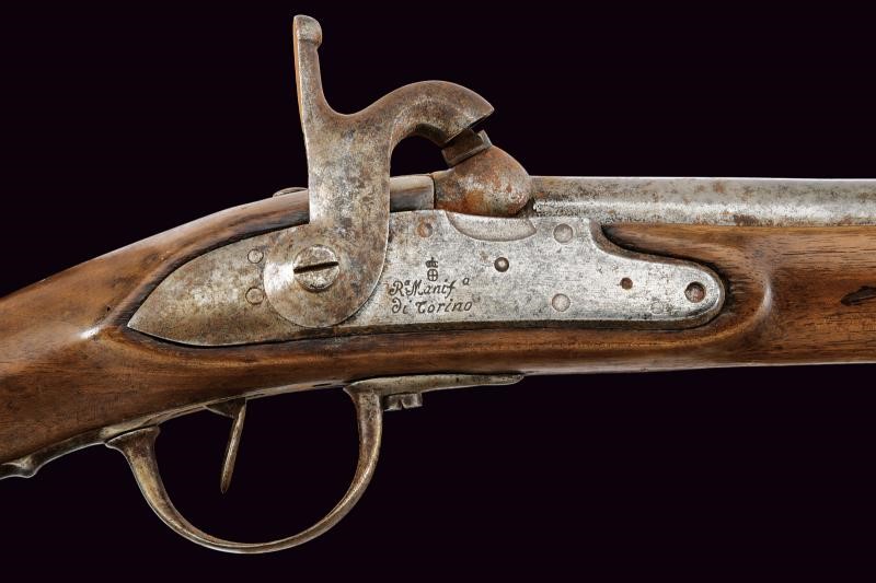 Regno di Sardegna, Moschetto a luminello da cavalleria pesante mod. 1814/42