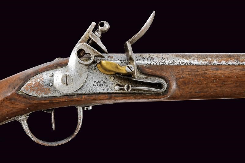 Regno di Sardegna, Moschetto a pietra focaia da cavalleria pesante mod. 1814