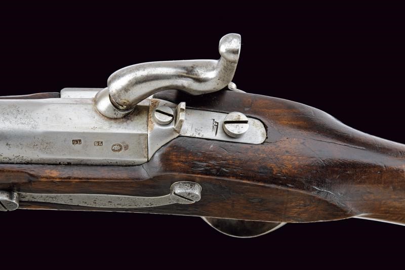 Carabina a luminello per bersaglieri Mod. 1856, cal. 18 mm in volata