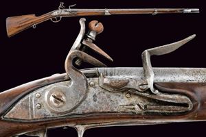 A 1752 model flintlock gun