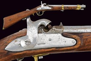 An 1845 model infantry carpenter's percussion short carbine