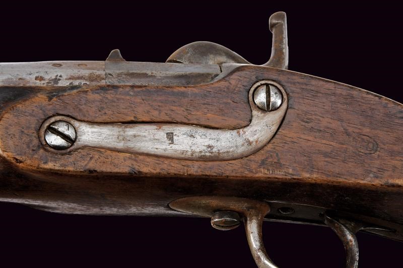 Arma da cavalleria, Pistolone modello 1843 a luminello con bacchetta disgiunta