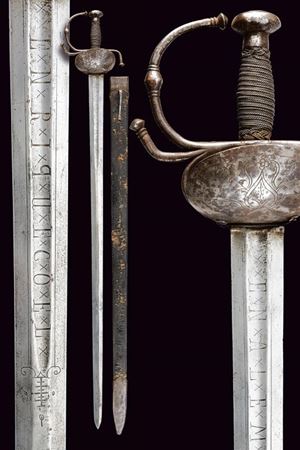 A cavalry officer's sword