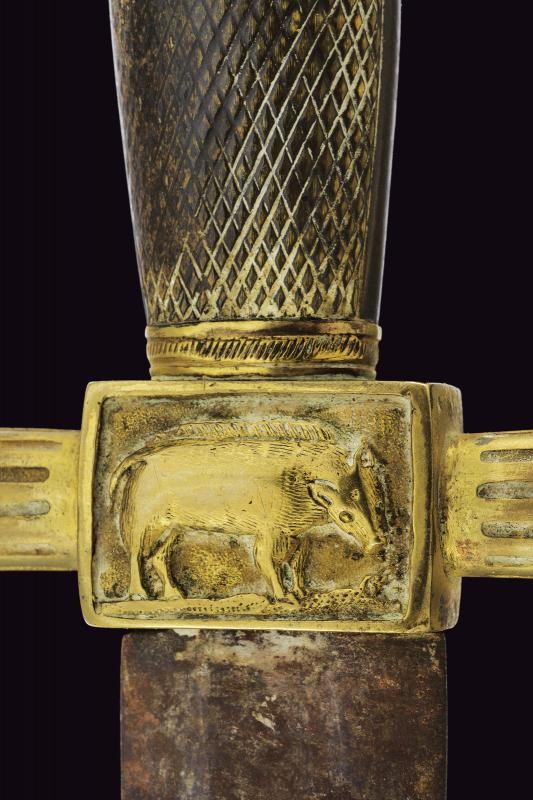 Regno di Napoli, Spada da caccia, primo quarto del XIX secolo