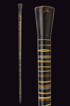A defence walking stick