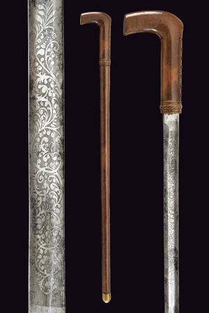 A sword stick