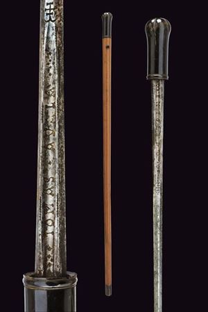 A sword stick