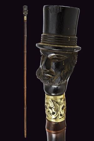 An elegant walking stick