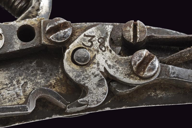 Fucile, batteria a pietra focaia Mod. 1767/74/84 da fanteria, Austria (cartella in ferro)