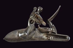 A heavy flintlock