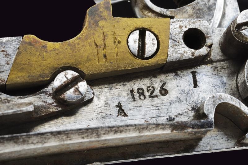 Regno delle Due Sicilie, Batteria a pietra focaia militare (1826)