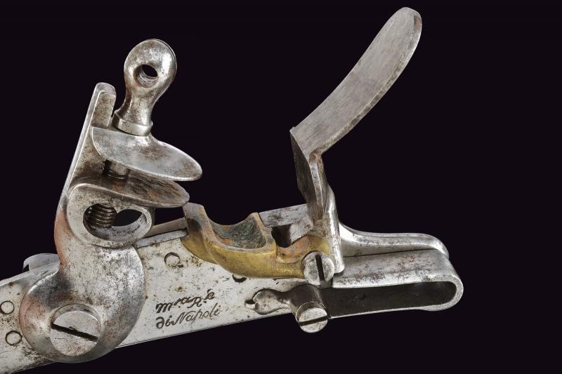 Regno delle Due Sicilie, Batteria a pietra focaia militare (1826)