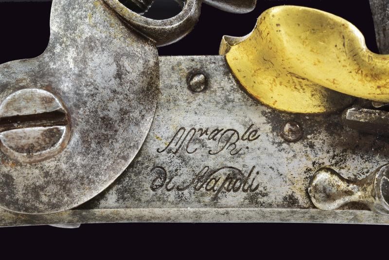 Napoli, Batteria a pietra focaia militare d’epoca murattiana (1813)