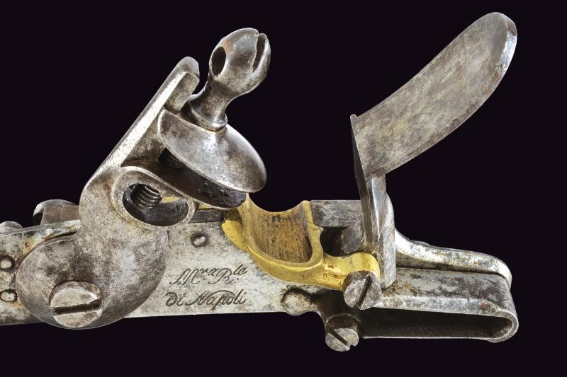 Napoli, Batteria a pietra focaia militare d’epoca murattiana (1813)
