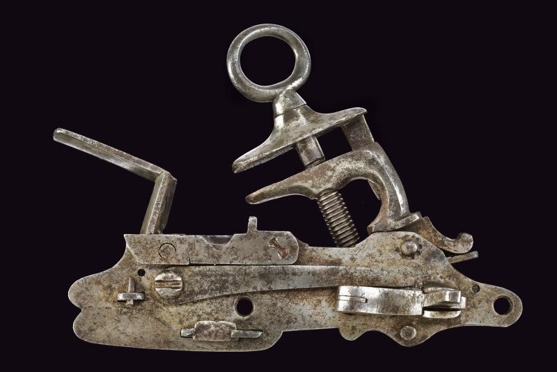 Militaria del XVIII secolo, Batteria alla micheletta in ferro sagomato