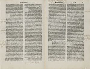 Opuscula sancti Thome: quibus alias impressis nuper hec addidimus. videlicet. Summam totius logice. Tractatum celeberrimum De vsuris nusquam alias impressum