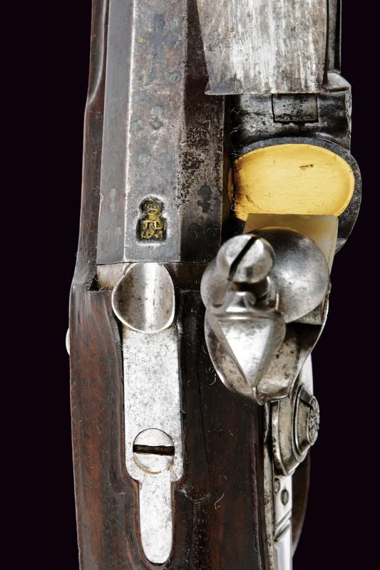 Watell Clark, Fucile a pietra focaia inglese a canna liscia (cal. 15 mm)