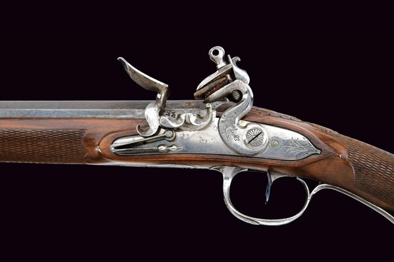 Auguste Bizalion & Cie., Fucile a pietra focaia mancino, St. Etienne (ca. 1825-1830)