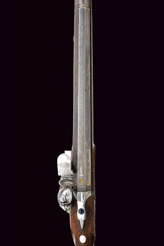 Auguste Bizalion & Cie., Fucile a pietra focaia mancino, St. Etienne (ca. 1825-1830)