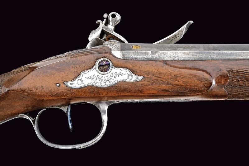Auguste Bizalion & Cie., Fucile a pietra focaia mancino, St. Etienne (ca. 1825-1830)