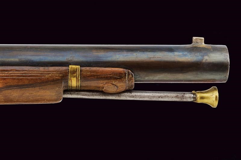 Fusile a micheletta, canna liscia in due ordini, Napoli (circa 1800)