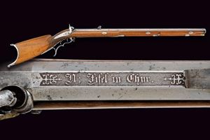A percussion target rifle by Fifel