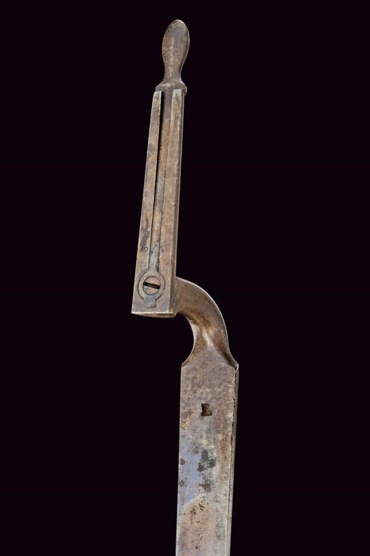 Carabina a luminello tipo svizzero, mod. 1851 (Genova), con baionetta, 1860