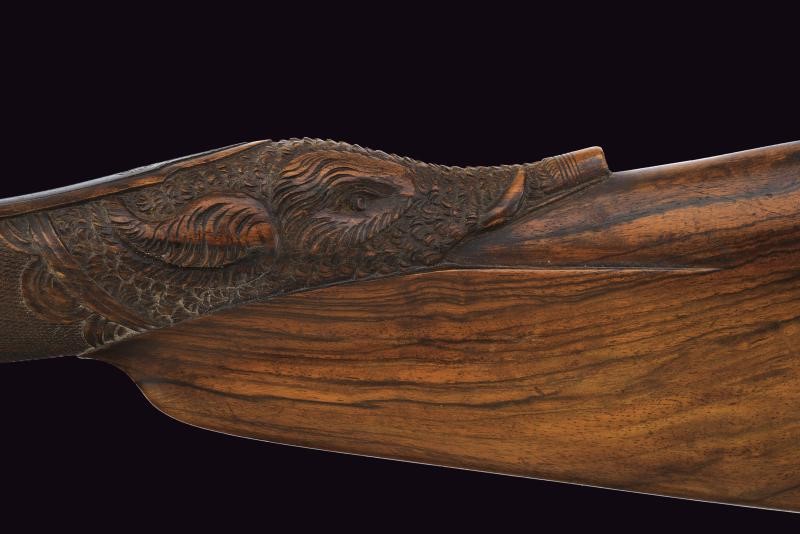 Fucile a luminello S. Mazza, canna liscia a due ordini, metà XIX secolo