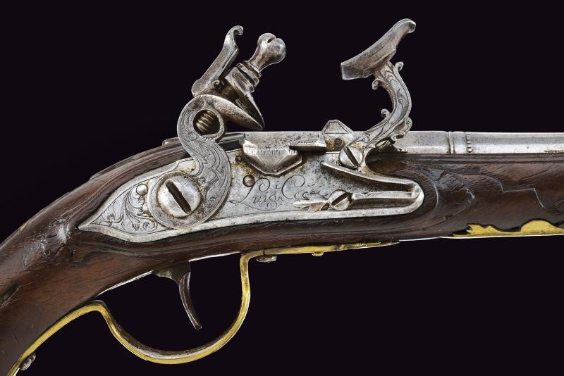 Luigi Cecci, Piccola pistola alla fiorentina, tecnica toscana, terzo quarto XVIII secolo