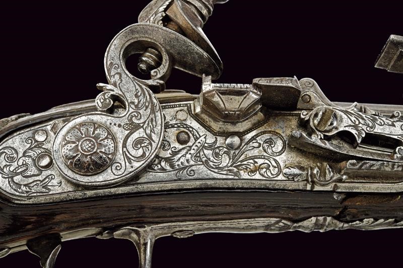 Pistola alla fiorentina, metà del XVIII secolo