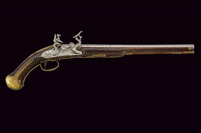 Pistola alla fiorentina, prima metà del XVIII secolo