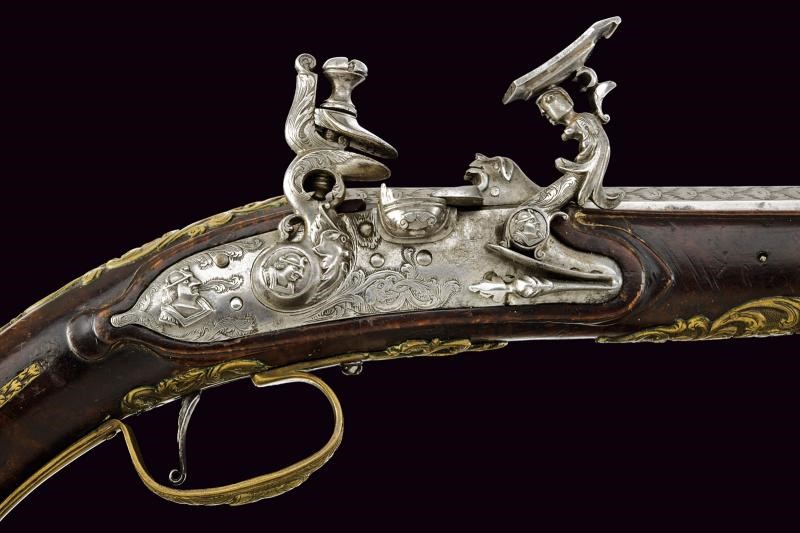 Pistola alla fiorentina, prima metà del XVIII secolo