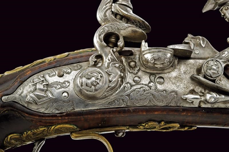 Pistola alla fiorentina, prima metà del XVIII secolo