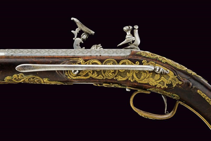 Pistola alla fiorentina, prima metà del XVIII secolo
