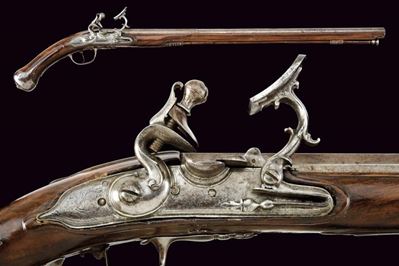 Italia settentrionale, Lunga pistola alla fiorentina (cal. 13 mm), circa 1690
