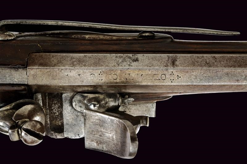 Italia settentrionale, Lunga pistola alla fiorentina (cal. 13 mm), circa 1690