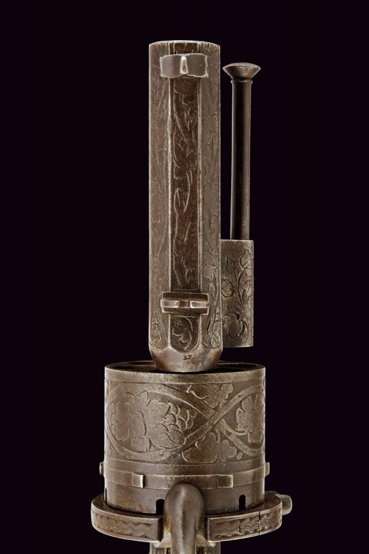 E. Lefaucheux, Revolver a spillo, tecnica “Belgio”, circa 1870