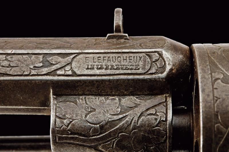 E. Lefaucheux, Revolver a spillo, tecnica “Belgio”, circa 1870