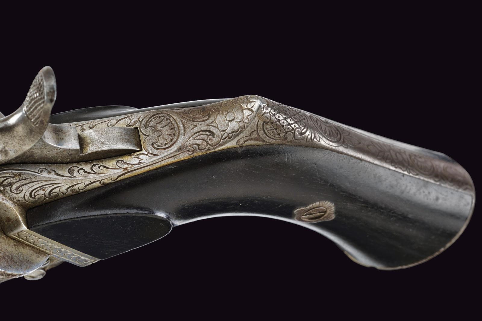 Loron, Raro revolver a spillo “LORON BREVETE”, calibro 9 mm, 1870 circa