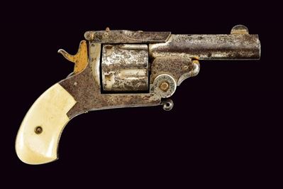 Arma da fuoco, revolver a percussione centrale con tamburo a cinque colpi, cal. 8,8 mm, circa 188...