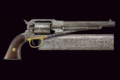 Remington, New Model Army revolver con conversione rimfire, cal. .44