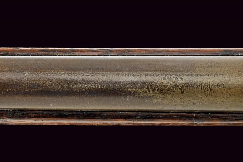 Fucile Winchester Model 1873 Musket, carabina/lanciatore a percussione, metallo e legno (USA), ci...