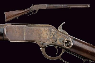Winchester, Carabina Model 1873 (Winchester Model 1873 Carbine) calibro .44 W.C.F., canna rigata ...