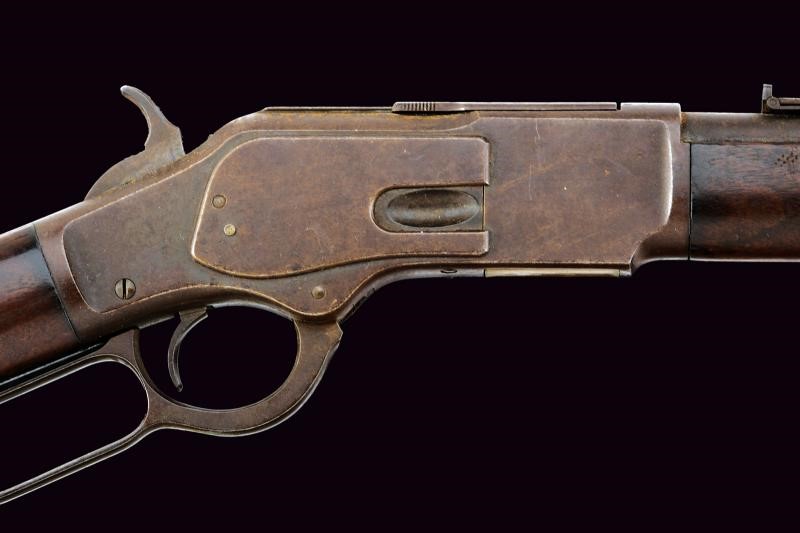 Winchester, Carabina Model 1873 (Winchester Model 1873 Carbine) calibro .44 W.C.F., canna rigata ...