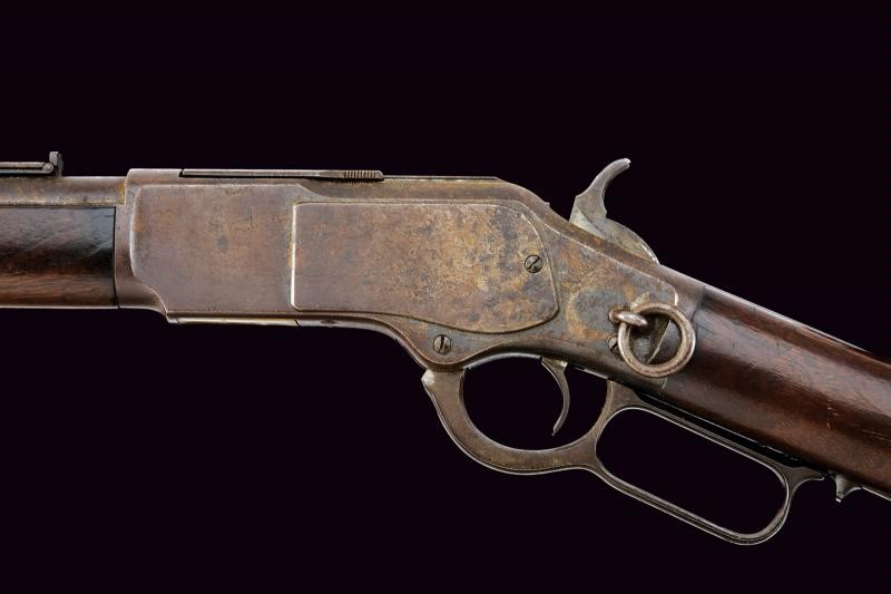 Winchester, Carabina Model 1873 (Winchester Model 1873 Carbine) calibro .44 W.C.F., canna rigata ...