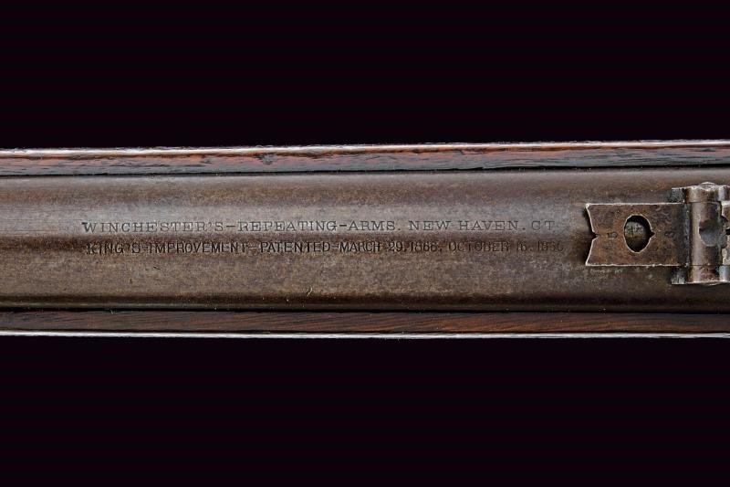 Winchester, Carabine modello 1866 “Yellow Boy”, terzo modello (brevetto King) cal. 44 rimfire, 18...
