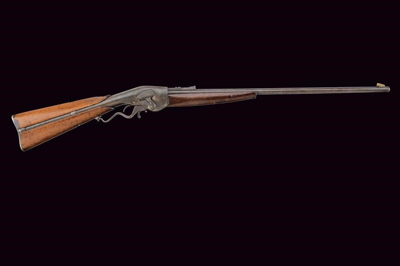 Evans, Evans Repeating Rifle (fucile a leva), .44 (Transition/New Model, anni 1873-1879)