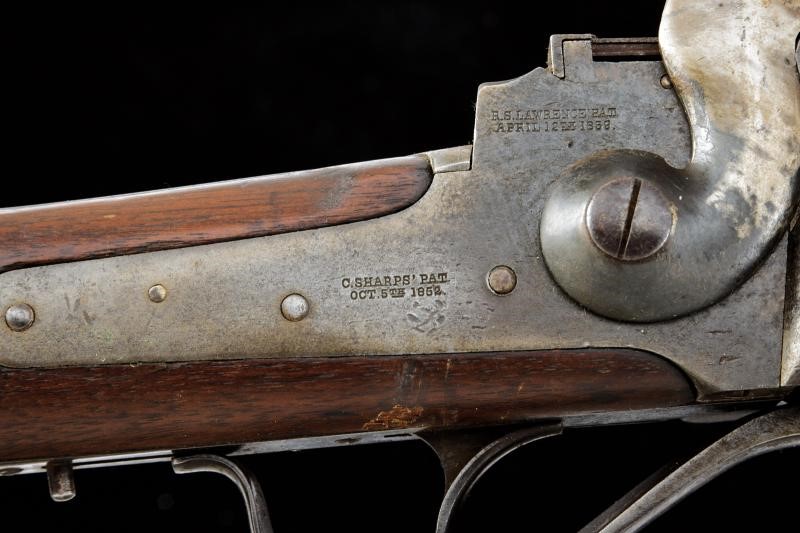 Sharps, New Model 1863 Carbine, carabina a retrocarica a luminello (non convertita)
