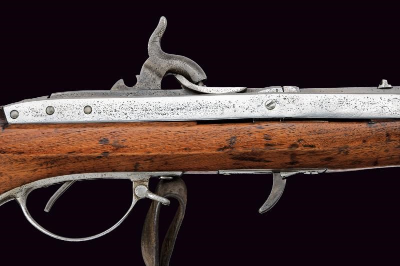 H. Hall, Model 1819/31, Fucile a retrocarica a percussione con canna rigata (USA), 2º quarto XIX ...