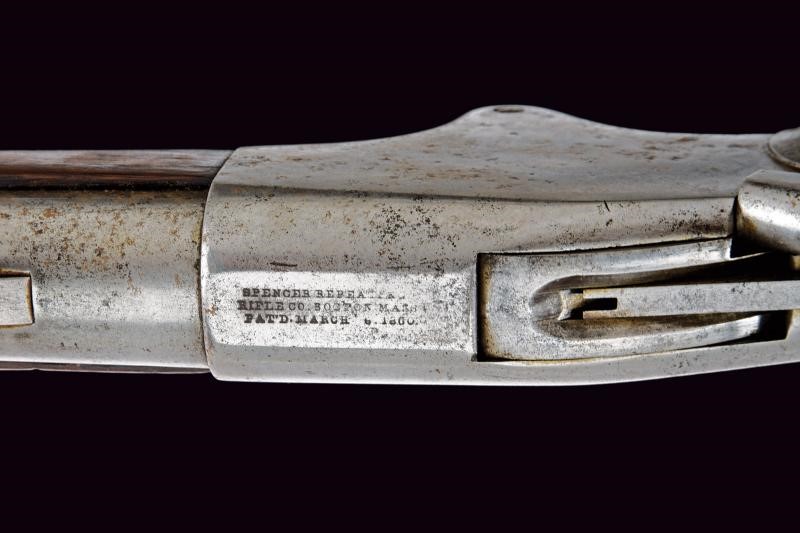 Spencer Repeating Carbine, fucile a ripetizione a retrocarica, 52 rimfire (USA), 1863-1865